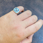 Mason Masonic Latter Hip Hop Ring  customdiamjewel   