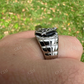 Mason Masonic Latter Hip Hop Ring  customdiamjewel   