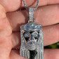 Jesus Piece Iced Out Diamond Pendant  customdiamjewel   