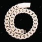 VVS Moissanite 925 Silver Miami Cuban Link Chain CustomDiamJewel