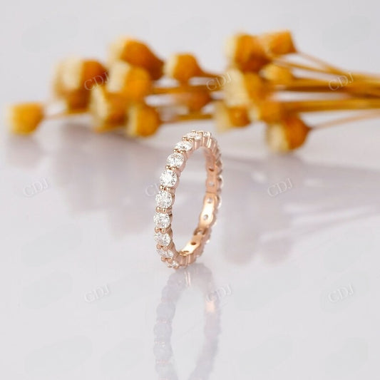 2.5mm Full Eternity Natural Diamond Wedding Band Wedding Band customdiamjewel   