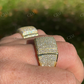 14k Gold Lab Grown Diamond Hip Hop Ring  customdiamjewel   