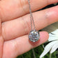 Round Bezel Set Lab Grown Diamond Pendant