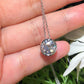 Round Bezel Set Lab Grown Diamond Pendant