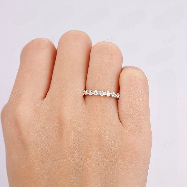 2.5mm Full Eternity Natural Diamond Wedding Band Wedding Band customdiamjewel   