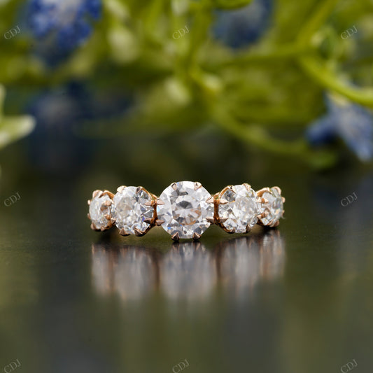 Lab-Grown Diamond Five-Stone Ring