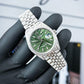 Green Dial Rolex Fully Iced Our Moissanite Watch customdiamjewel