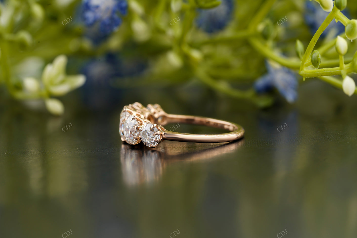 Lab-Grown Diamond Five-Stone Ring