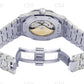 Men Women Arabic Custom Dial Hip Hop VVS Moissanite Diamond Watch customdiamjewel