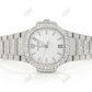 Fully Iced Out 36mm Patek Philippe Nautilus Moissanite Ladies Watch customdiamjewel