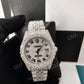 VVS Studded Rolex Jubilee Roman Digit Watch customdiamjewel