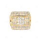 3.51 CTW Hip Hop Silver Moissanite Men's Ring hip hop jewelry customdiamjewel