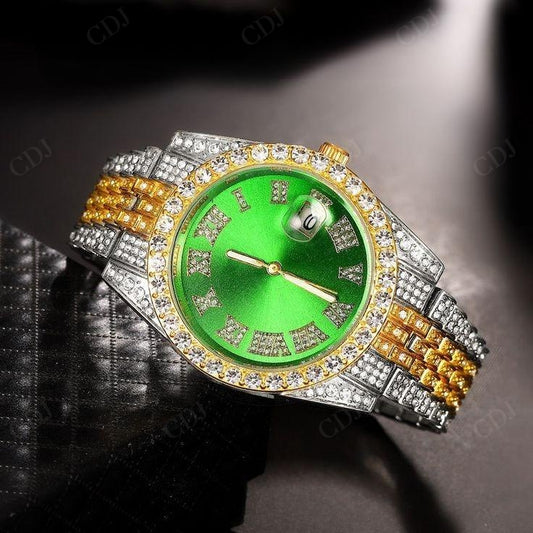 Luxury Iced Out Diamond Studded watch