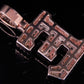 1.5" 1.75 CTW 14K Gold Natural Diamond Custom E Letter Pendant CustomDiamJewel
