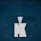Initial Letter MK Custom Diamond Pendant  customdiamjewel   