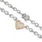6.51 CTW Two Tone Baguette And Round Diamond Chain hip hop jewelry CustomDiamJewel