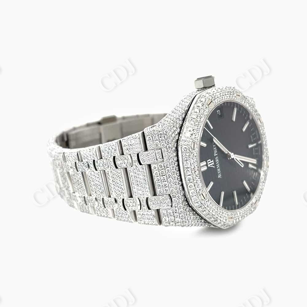 Hip Hop Iced Out Moissanite AP Watch customdiamjewel