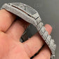 Fully Iced Out VVS Moissanite Iced Out Stainless Steel Watch customdiamjewel