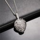 High Quality Iced Out Custom Lion Head Diamond Pendant hip hop jewelry CustomDiamJewel