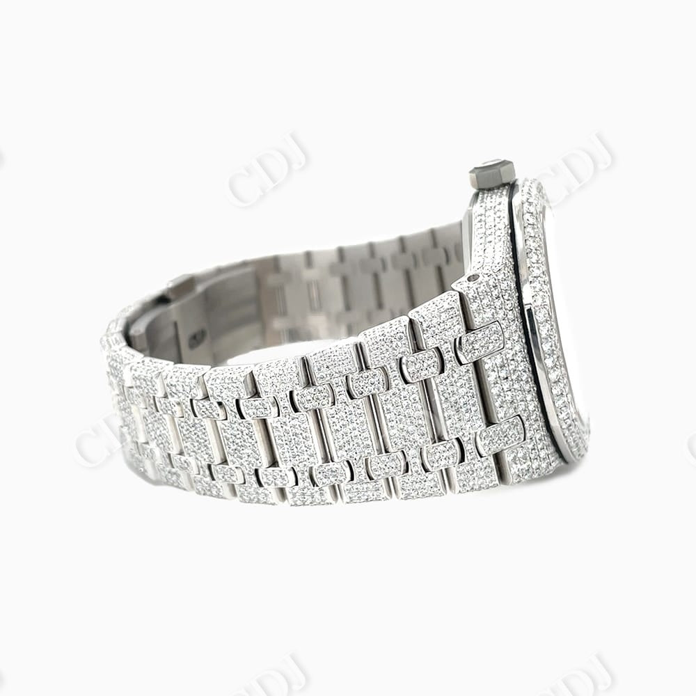 Hip Hop Iced Out Moissanite AP Watch customdiamjewel