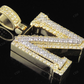 1.5CTW Solid Gold Real Diamond initial 'N' Letter Pendant CustomDiamJewel