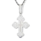 Luxurious Iced Out Baguette Cross Pendant For Mens hip hop jewelry CustomDiamJewel