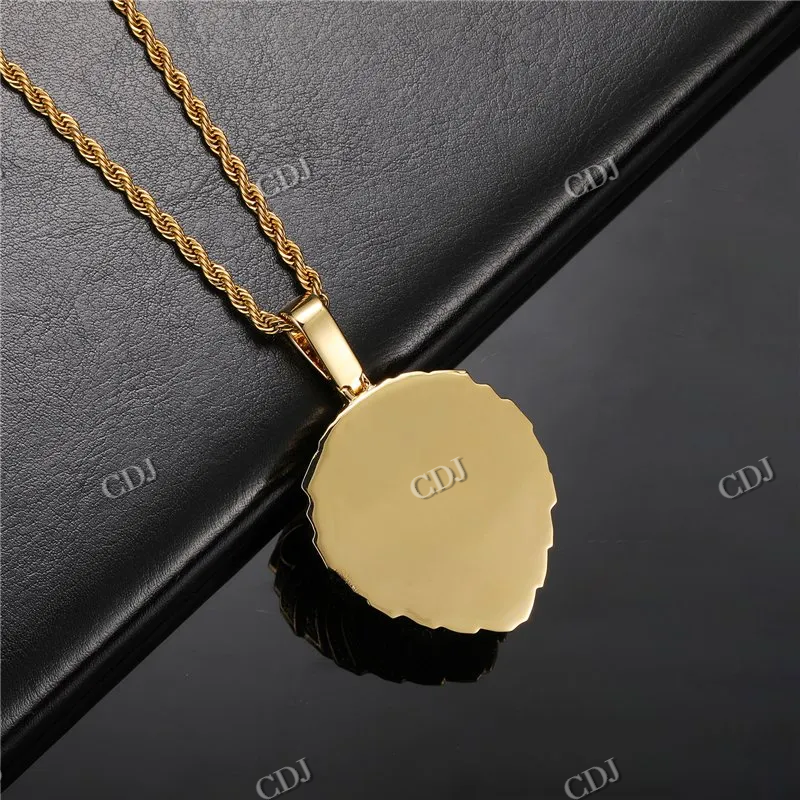 High Quality Iced Out Custom Lion Head Diamond Pendant hip hop jewelry CustomDiamJewel