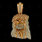 Custom Medium OG Kufi Moissanite Jesus Pendant hip hop jewelry CustomDiamJewel