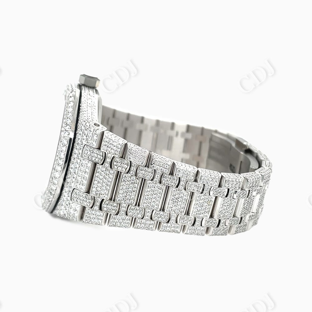 Hip Hop Iced Out Moissanite AP Watch customdiamjewel