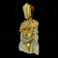 Custom Medium OG Kufi Moissanite Jesus Pendant hip hop jewelry CustomDiamJewel