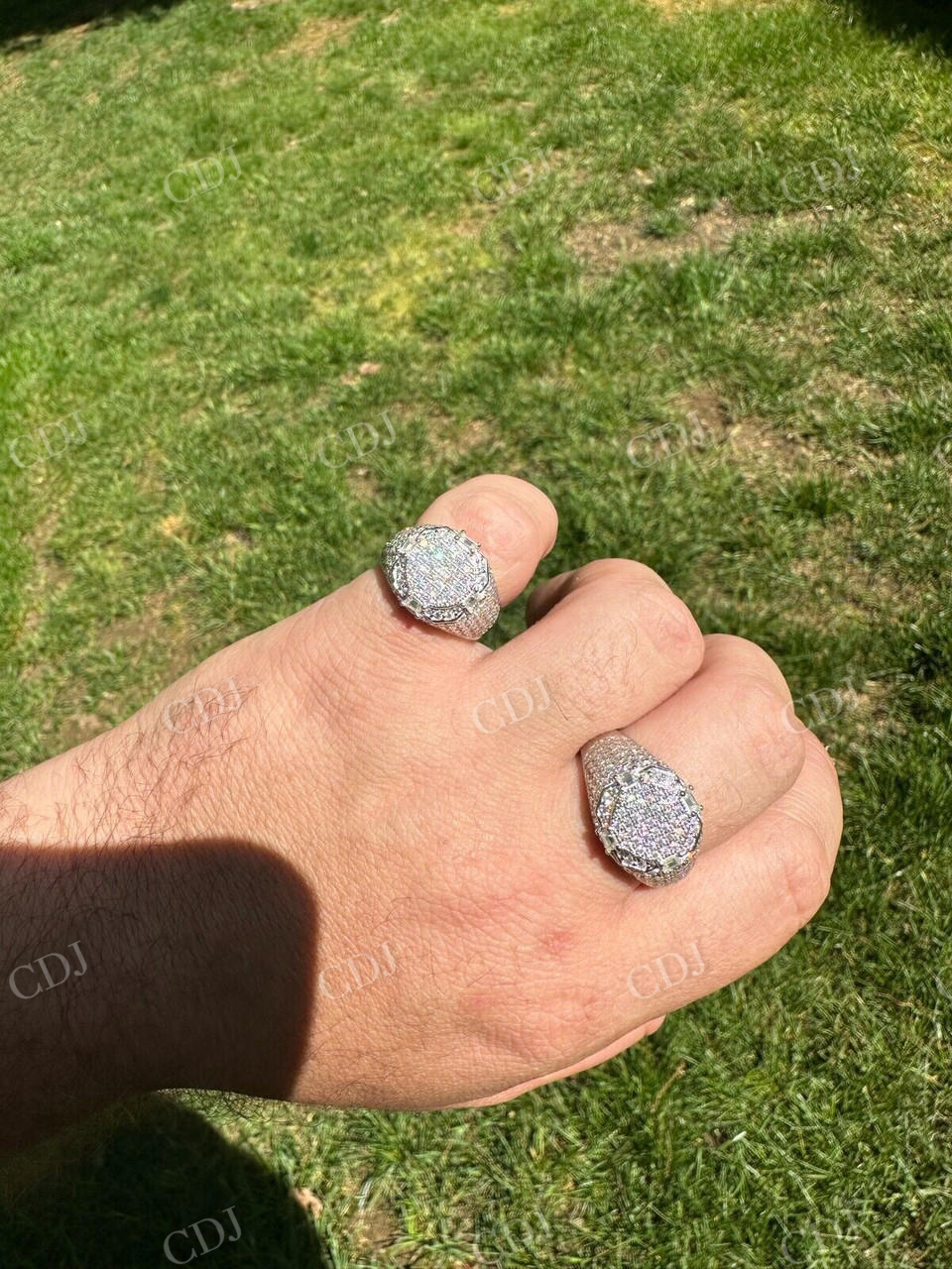 Custom Diamond Cluster Rings  customdiamjewel   