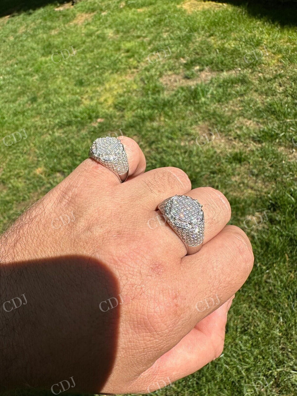 Custom Diamond Cluster Rings  customdiamjewel   