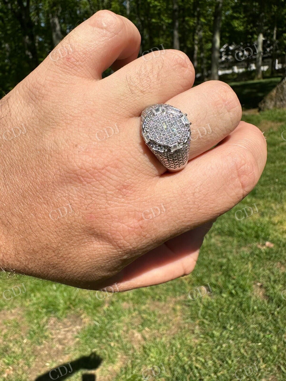 Custom Diamond Cluster Rings  customdiamjewel   