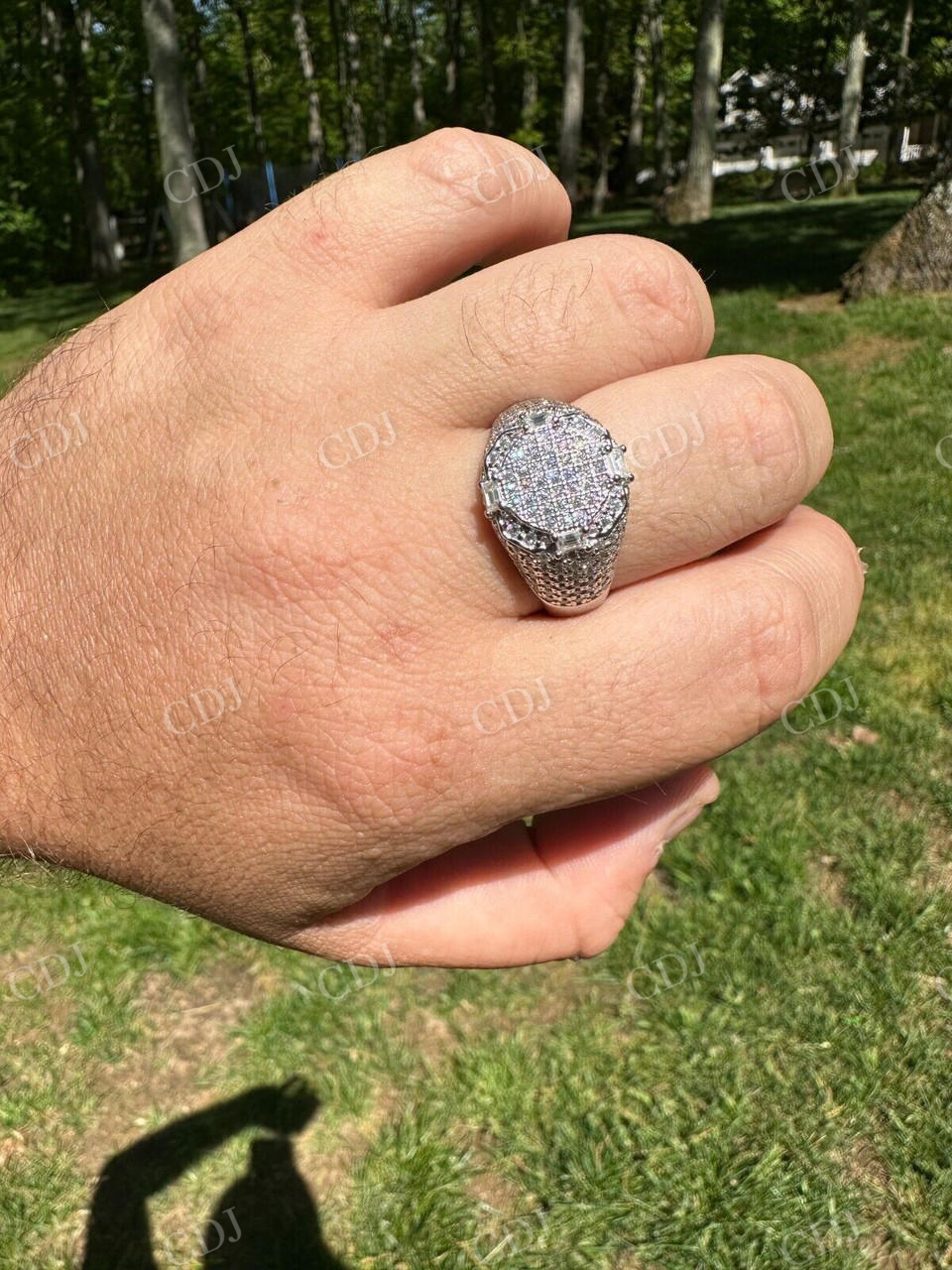 Custom Diamond Cluster Rings  customdiamjewel   