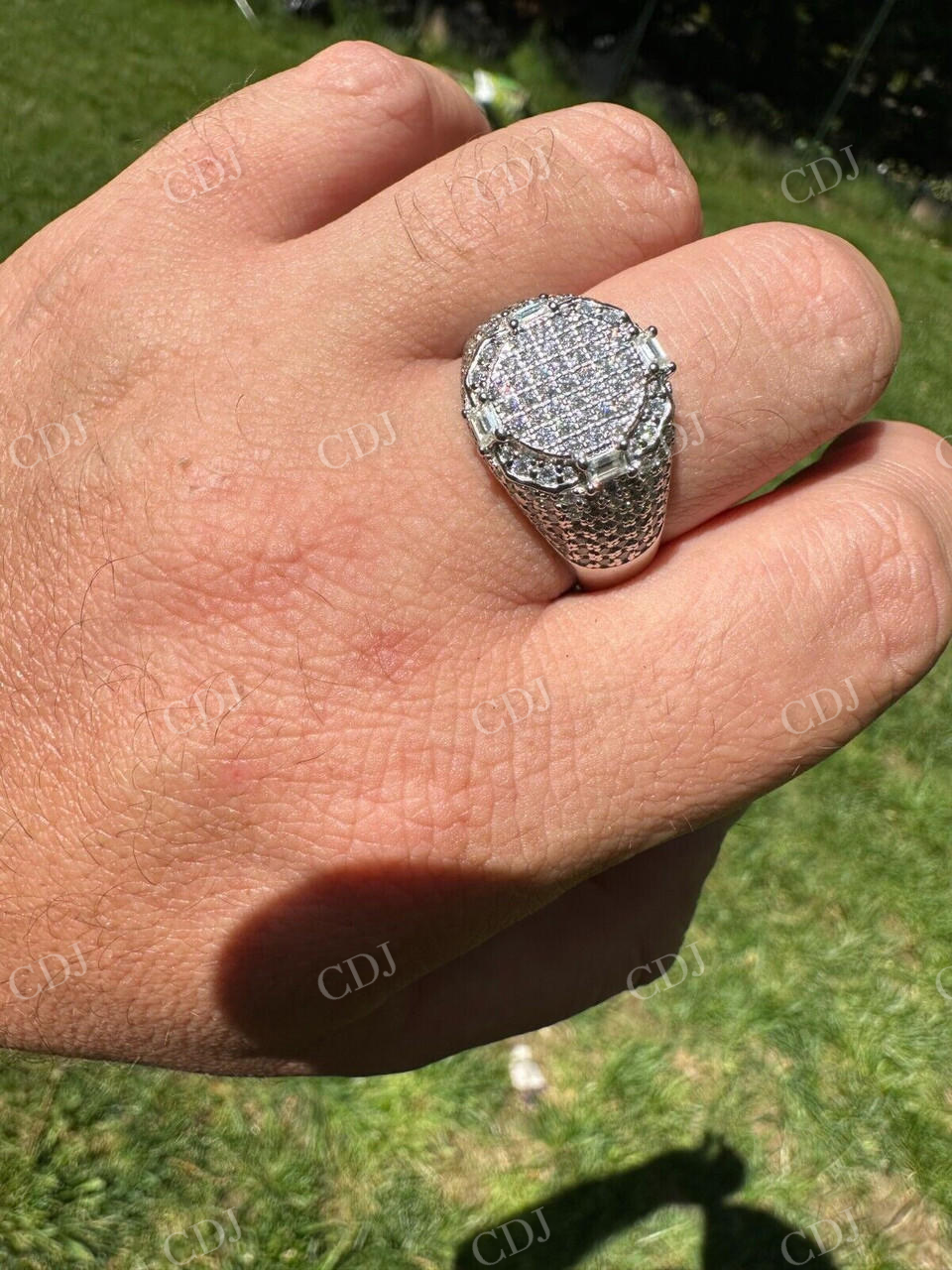 Custom Diamond Cluster Rings  customdiamjewel   