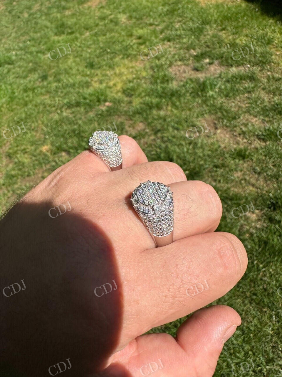 Custom Diamond Cluster Rings  customdiamjewel   