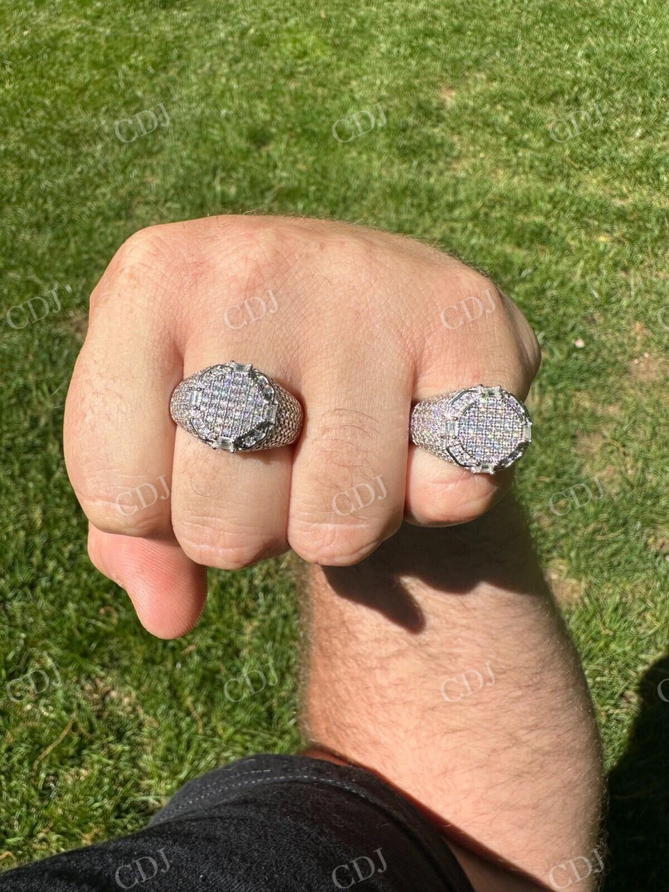 Custom Diamond Cluster Rings  customdiamjewel   