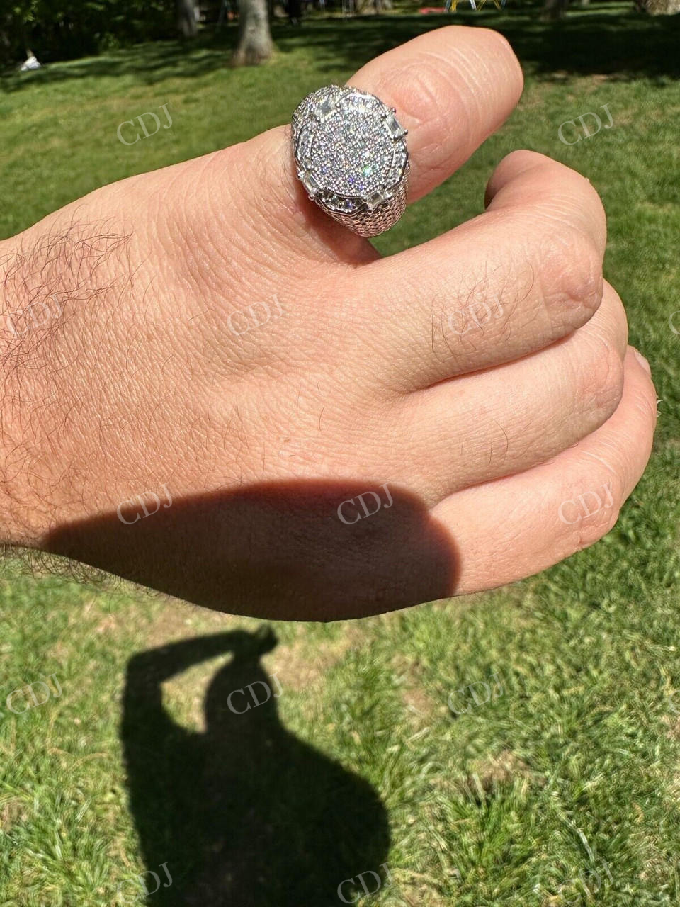 Custom Diamond Cluster Rings  customdiamjewel   