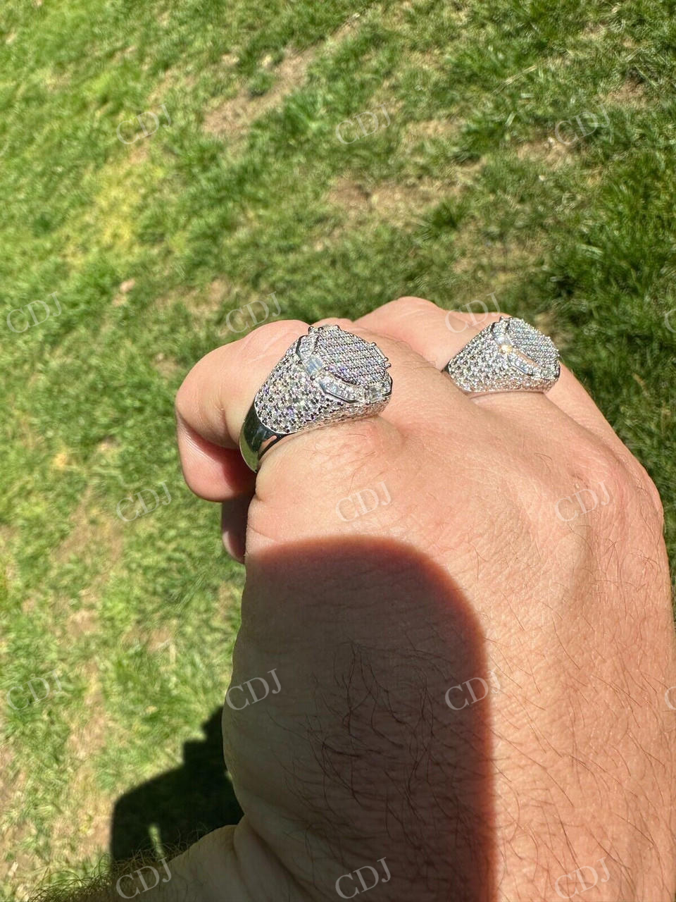 Custom Diamond Cluster Rings  customdiamjewel   