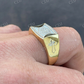 Antique Two Tone Custom Diamond Hip Hop Rings  customdiamjewel   