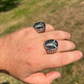 Unique Guns Pistols Hip Hop Gangster Men's Ring  customdiamjewel   