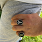 Unique Guns Pistols Hip Hop Gangster Men's Ring  customdiamjewel   