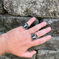 Unique Guns Pistols Hip Hop Gangster Men's Ring  customdiamjewel   