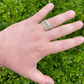 14K Solid Yellow Gold Square Shape Plain Band For Men's  customdiamjewel   