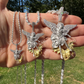 Michael Slaying Dragon Diamond Pendant  customdiamjewel   