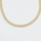 Iced Out Cuban Link Bundle Yellow Gold Chain  customdiamjewel   
