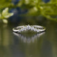 Lab-Grown Diamond Curved Chevron Band
