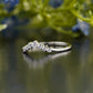 Lab-Grown Diamond Curved Chevron Band