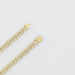Iced Out Cuban Link Bundle Yellow Gold Chain  customdiamjewel   