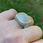 Fully Iced Out Diamond Hip Hop Ring For Men's  customdiamjewel   